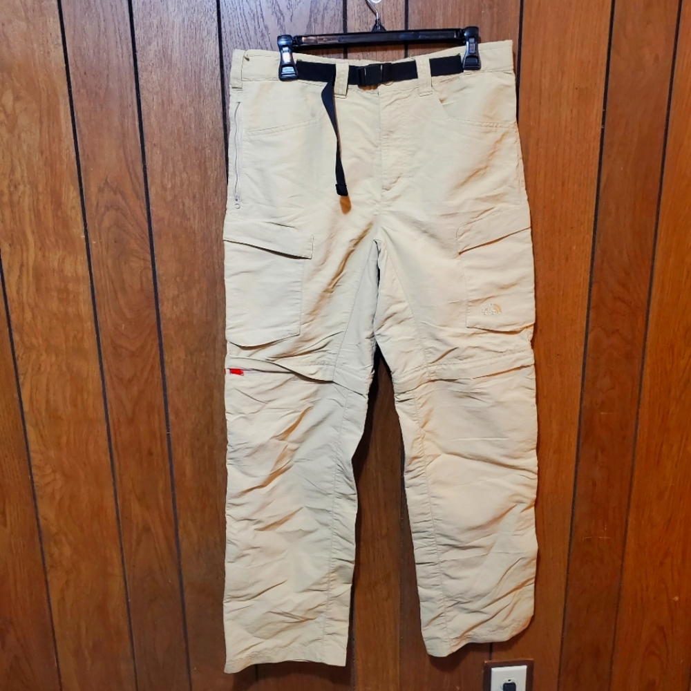 North Face Mens Convertible Hiking Pants / Shorts  Size 32